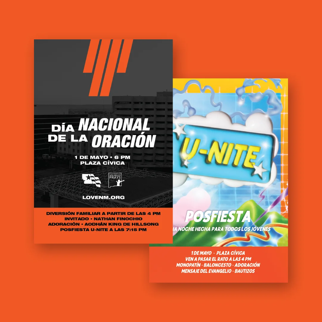 National Day of Prayer-2025 Media Kit Invite 4x6 (Español)
