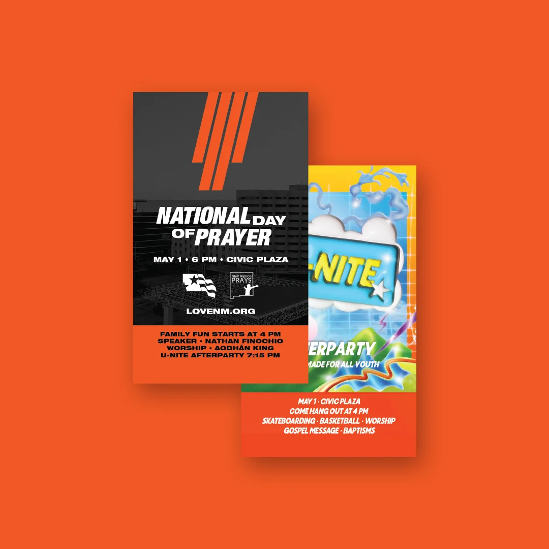 National Day of Prayer 2025 Media Kit Invite Business Card