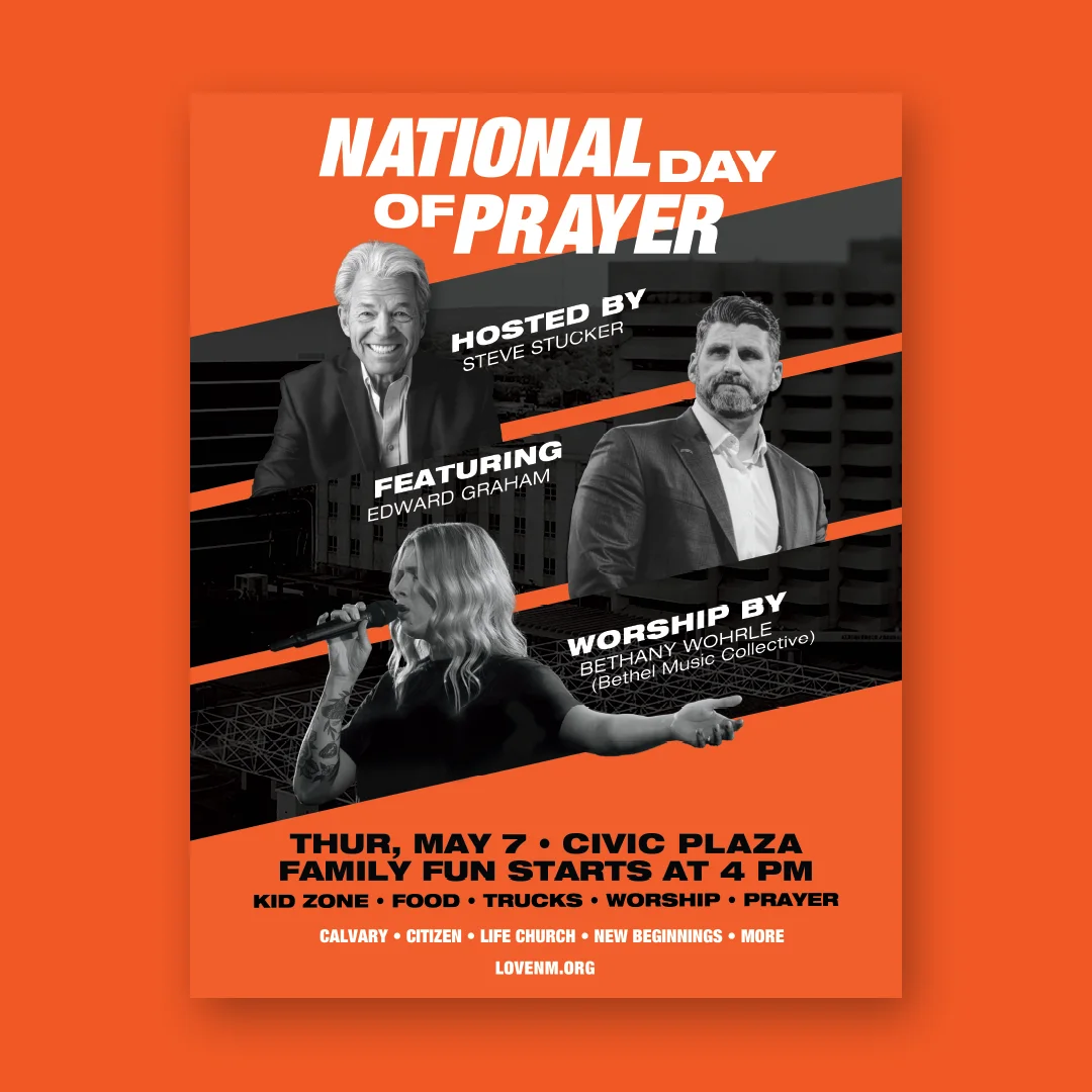 Natl' Day of Prayer 2026 Media Kit Poster 22x28in